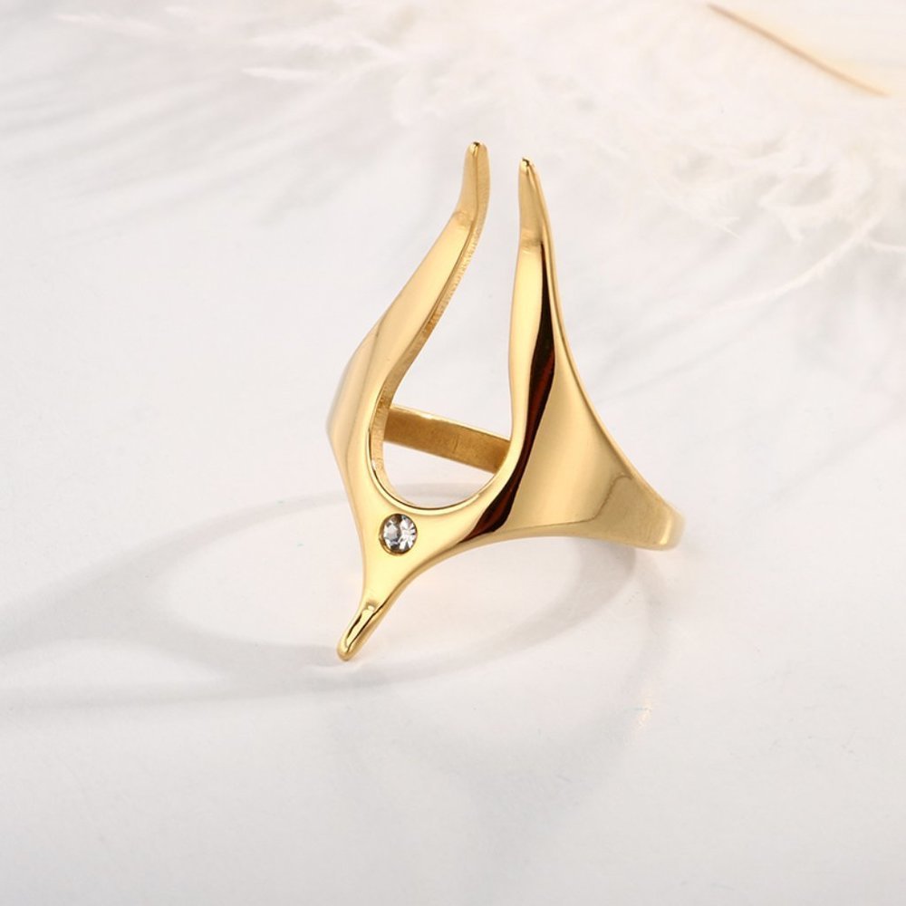 Fox Ring, Fox Full Finger Ring, Fox Statement Rin… - image 3